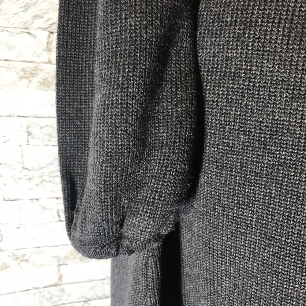 CALVIN KLEIN | Cowl Neck Dress | Gray | Small - Picture 3 of 7